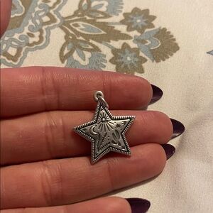 James Avery Silver Star Pendant